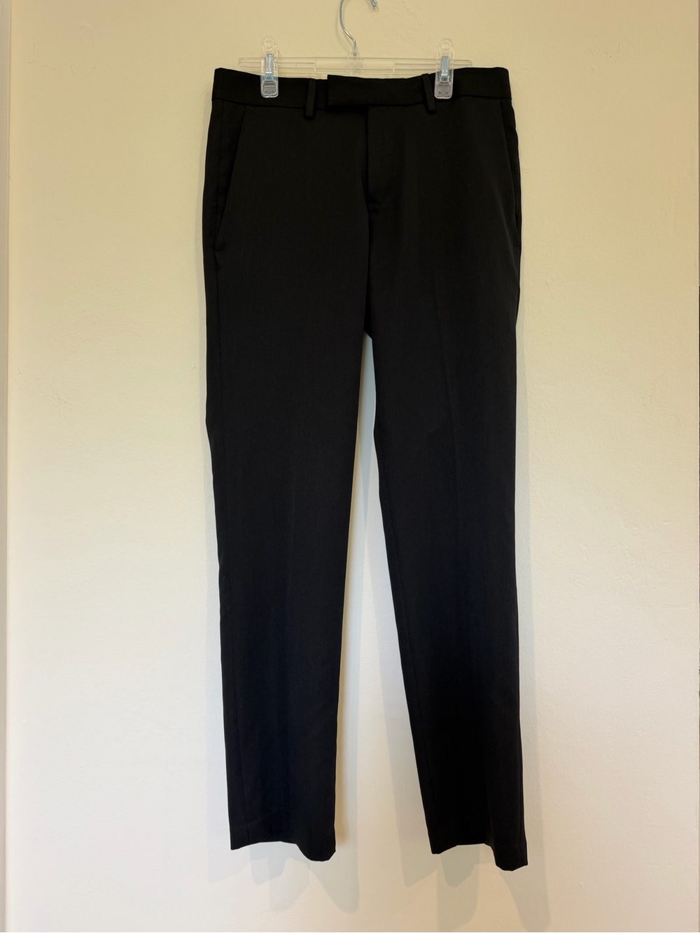 Kenneth Cole Men's Black Slim Dress Pants